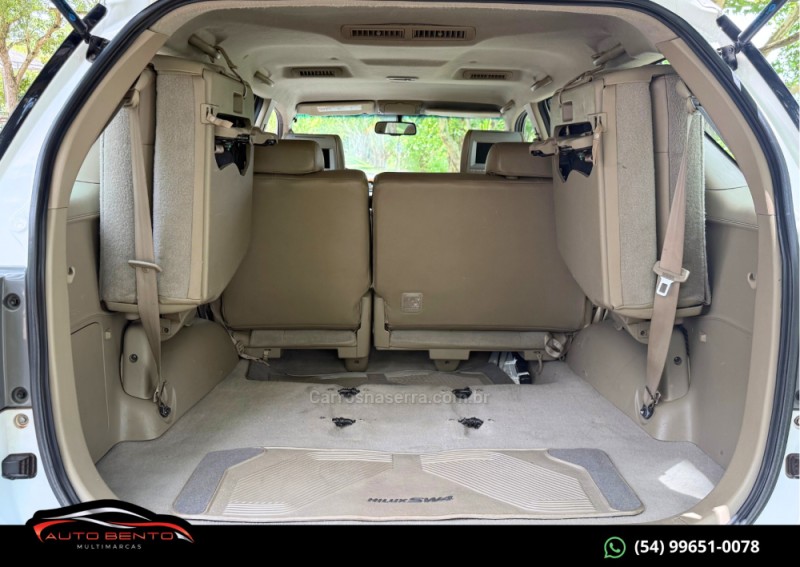 HILUX SW4 3.0 SRV 4X4 7 LUGARES 16V TURBO INTERCOOLER DIESEL 4P AUTOMÁTICO - 2011 - BENTO GONçALVES