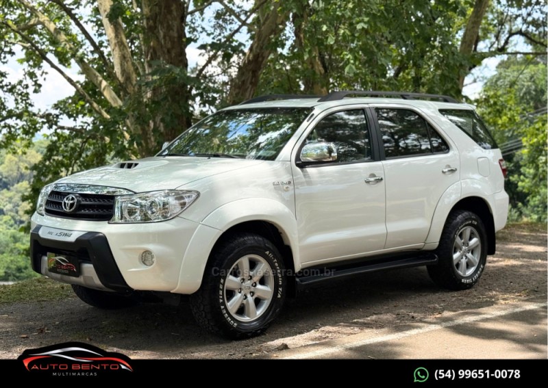 hilux sw4 3.0 srv 4x4 7 lugares 16v turbo intercooler diesel 4p automatico 2011 bento goncalves