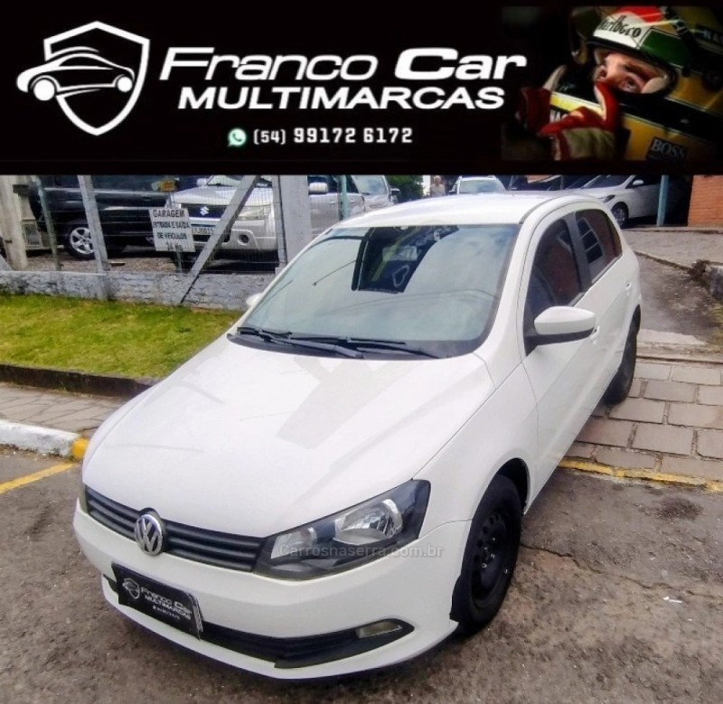 gol 1.0 12v mpi totalflex trendline 4p manual 2015 caxias do sul