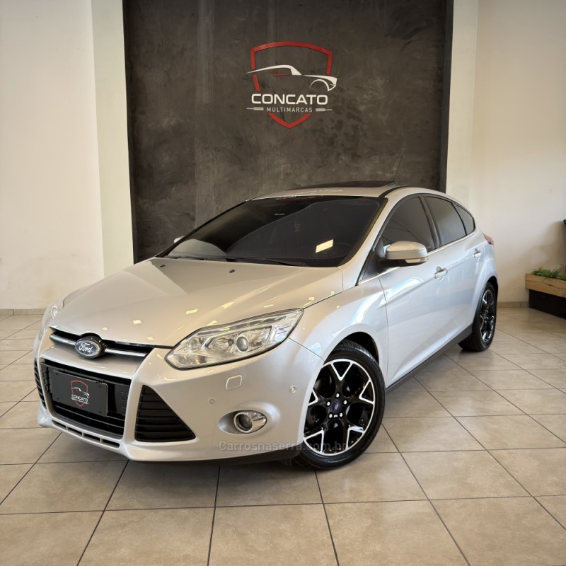 focus 2.0 titanium plus 16v flex 4p automatico 2014 farroupilha