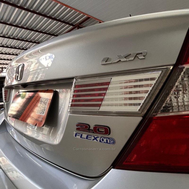 CIVIC 2.0 LXR 16V FLEX 4P AUTOMÁTICO - 2014 - VACARIA