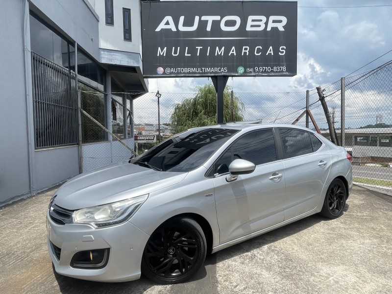c4 lounge 1.6 exclusive 16v turbo gasolina 4p automatico 2014 caxias do sul