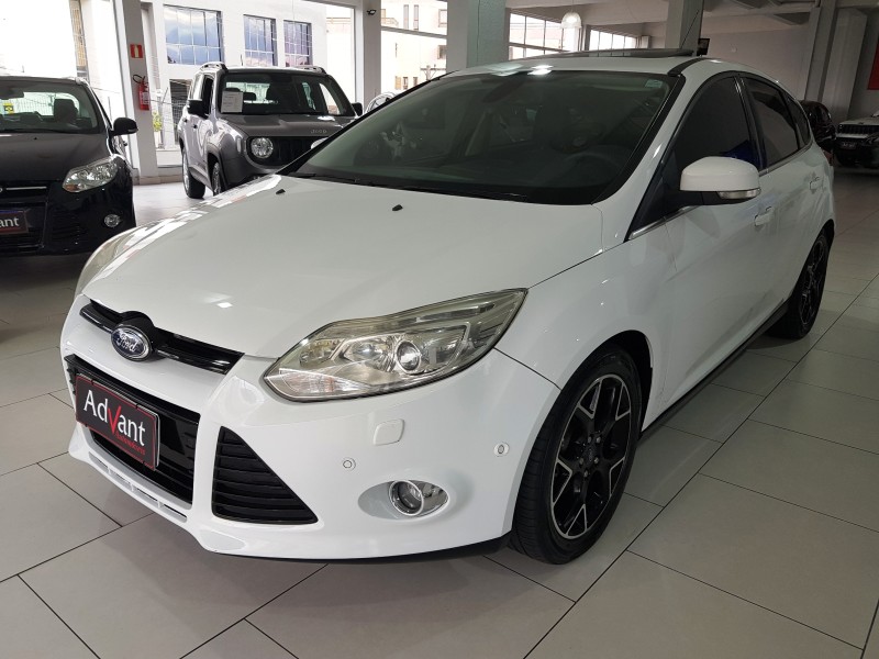 focus 2.0 titanium plus 16v flex 4p automatico 2015 caxias do sul