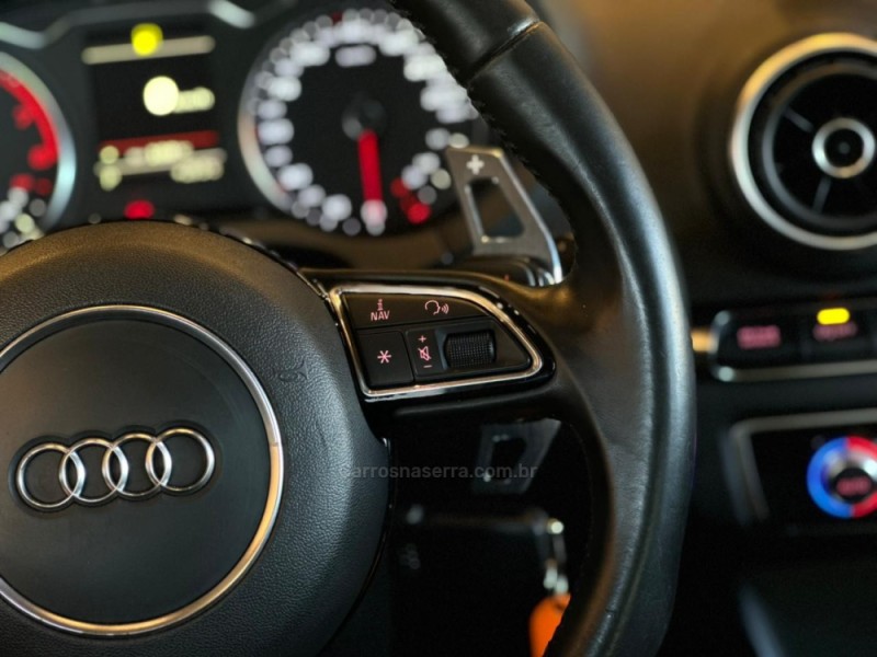 A3 2.0 TFSI SEDAN AMBITION 16V GASOLINA 4P S-TRONIC - 2016 - CAXIAS DO SUL
