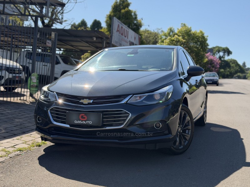 CRUZE 1.4 TURBO LTZ 16V FLEX 4P AUTOMÁTICO - 2018 - NOVA PRATA