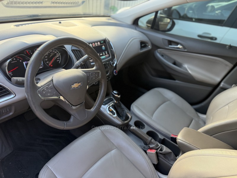 CRUZE 1.4 TURBO LTZ 16V FLEX 4P AUTOMÁTICO - 2018 - NOVA PRATA