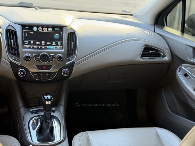CRUZE 1.4 TURBO LTZ 16V FLEX 4P AUTOMÁTICO - 2018 - NOVA PRATA