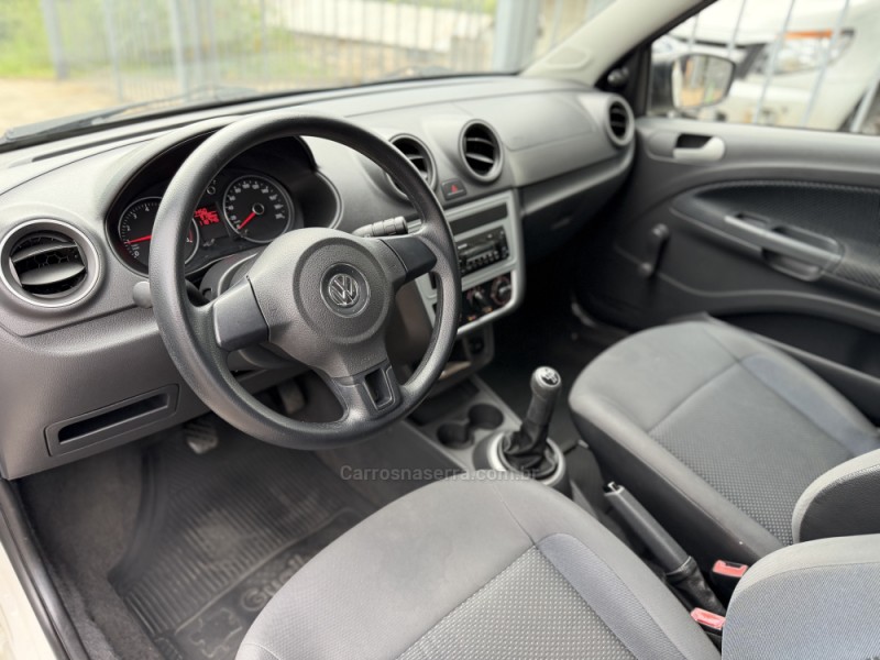 GOL 1.0 8V GASOLINA 2P MANUAL - 2015 - NOVA PRATA