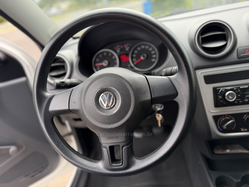 GOL 1.0 8V GASOLINA 2P MANUAL - 2015 - NOVA PRATA