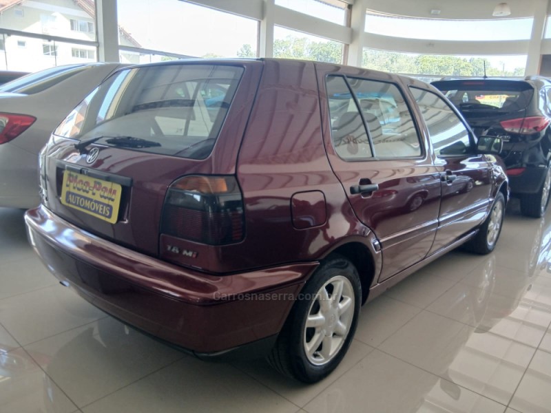 GOLF 1.8 MI GL 8V GASOLINA 4P MANUAL - 1998 - NOVA PETRóPOLIS