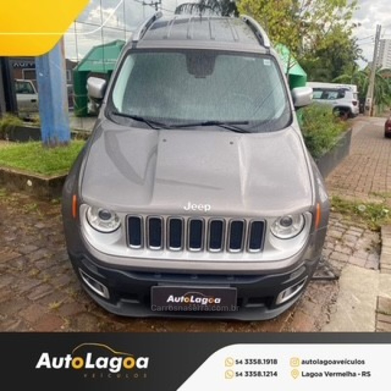 RENEGADE 1.8 16V FLEX 4P AUTOMÁTICO - 2018 - LAGOA VERMELHA