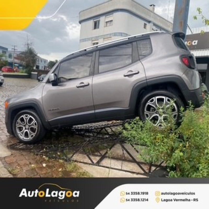 RENEGADE 1.8 16V FLEX 4P AUTOMÁTICO - 2018 - LAGOA VERMELHA