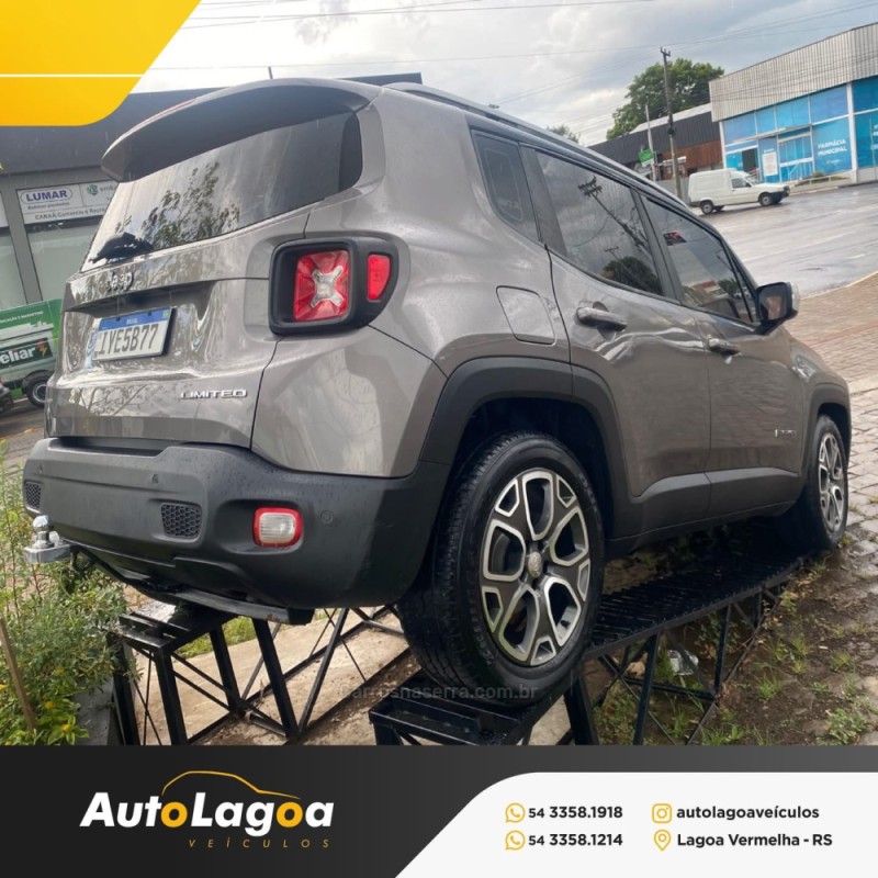 RENEGADE 1.8 16V FLEX 4P AUTOMÁTICO - 2018 - LAGOA VERMELHA