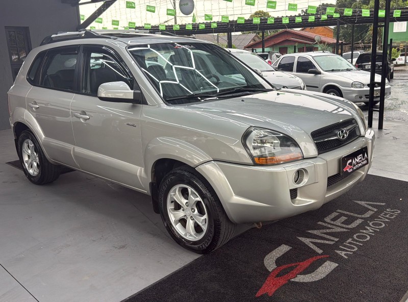 TUCSON 2.7 MPFI GLS 24V 180CV 4WD GASOLINA 4P AUTOMÁTICO - 2009 - CANELA