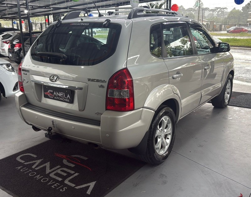 TUCSON 2.7 MPFI GLS 24V 180CV 4WD GASOLINA 4P AUTOMÁTICO - 2009 - CANELA