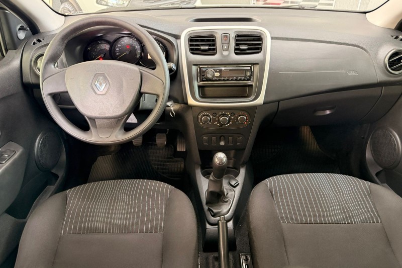 SANDERO 1.0 AUTHENTIQUE 12V FLEX 4P MANUAL - 2017 - CANELA