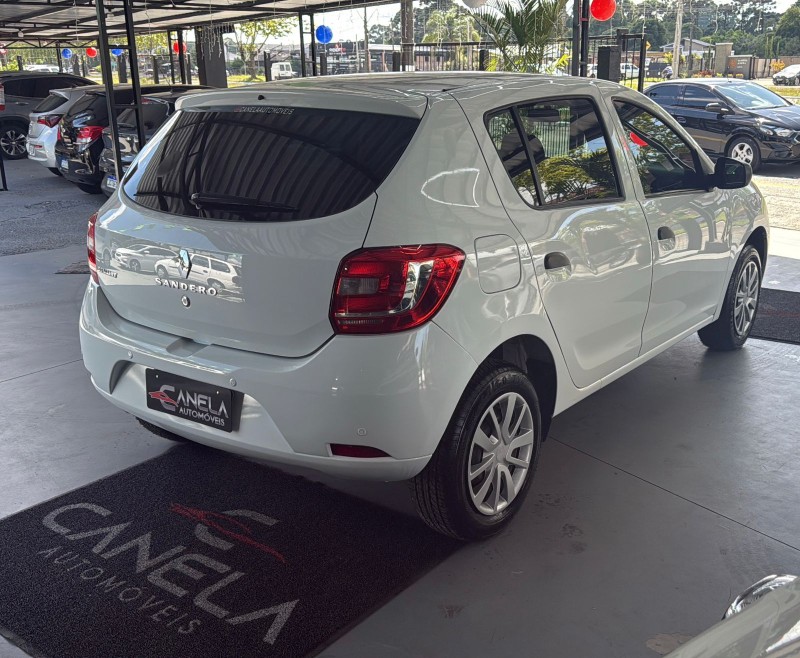 SANDERO 1.0 AUTHENTIQUE 12V FLEX 4P MANUAL - 2017 - CANELA