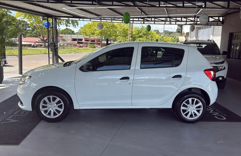 SANDERO 1.0 AUTHENTIQUE 12V FLEX 4P MANUAL - 2017 - CANELA
