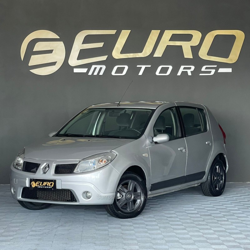 sandero 1.6 privilege 8v flex 4p manual 2009 portao