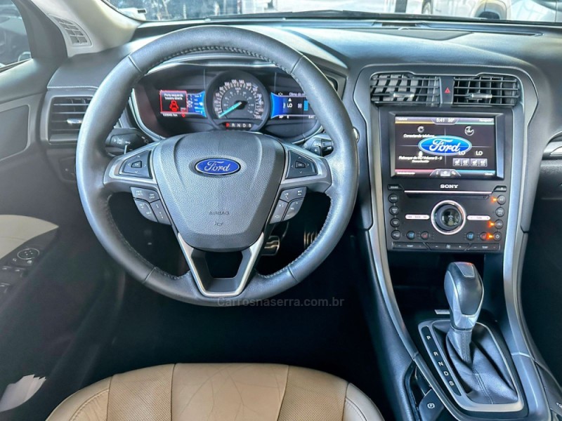 FUSION 2.0 TITANIUM GTDI ECOBOOST AWD AUTOMÁTICO - 2016 - TRêS COROAS
