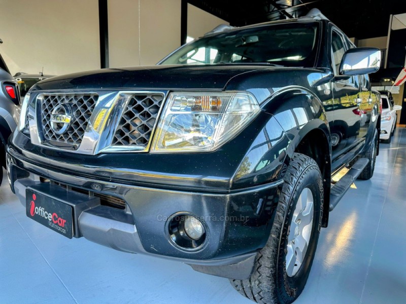 frontier 2.5 le 4x4 cd turbo eletronic diesel 4p automatico 2013 tres coroas
