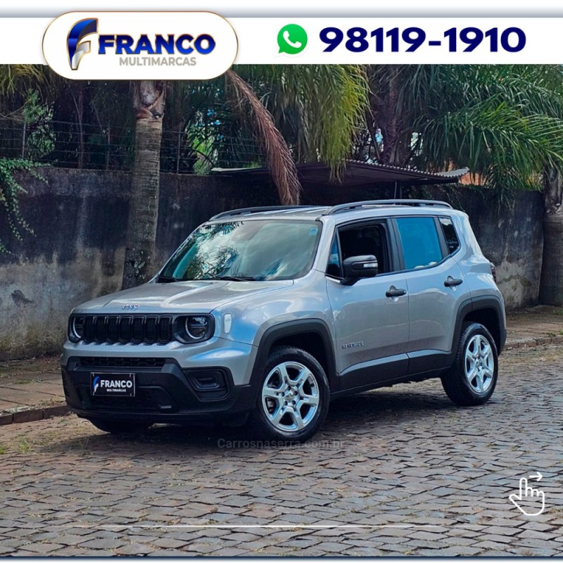 JEEP - RENEGADE - 2023/2024 - Prata - R$ 112.900,00