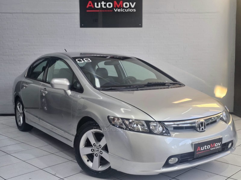 CIVIC 1.8 LXS 16V FLEX 4P AUTOMÁTICO - 2008 - CAXIAS DO SUL