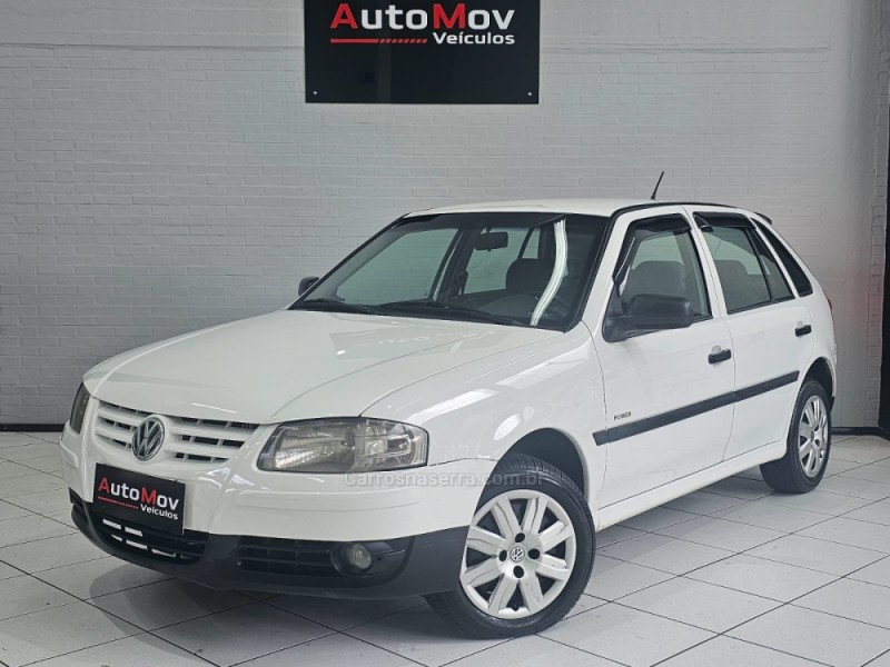 gol 1.6 mi power 8v flex 4p manual g.iv 2006 caxias do sul