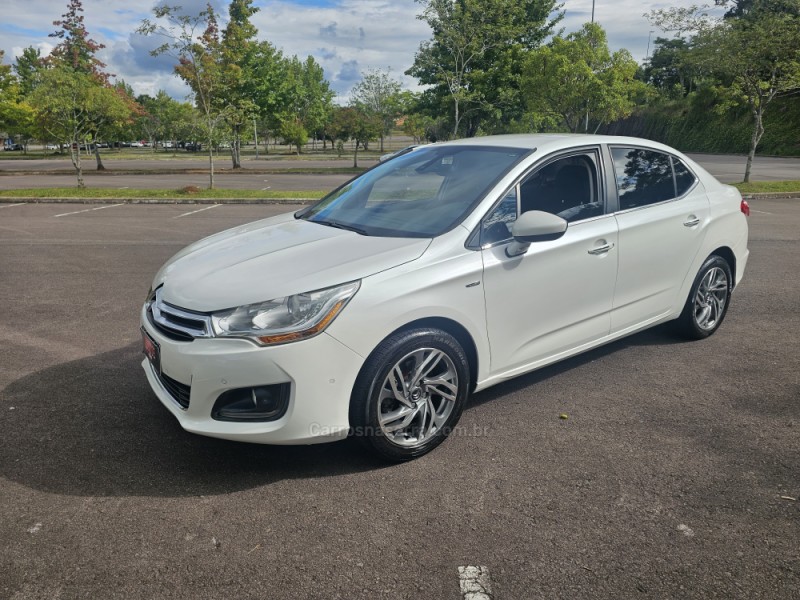 c4 lounge 1.6 exclusive 16v turbo gasolina 4p automatico 2014 bento goncalves