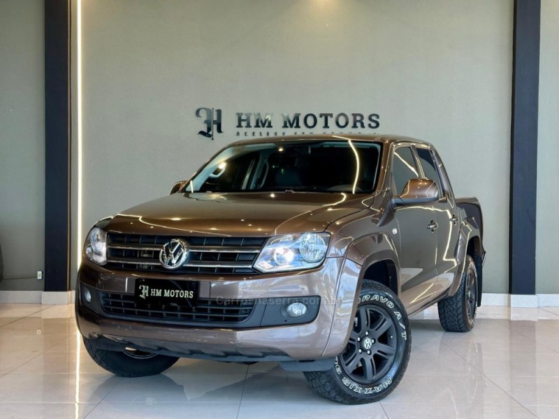 amarok 2.0 trendline 4x4 cd 16v turbo intercooler diesel 4p automatico 2016 caxias do sul