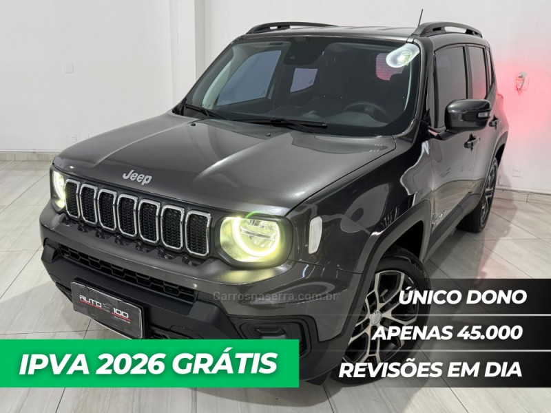 renegade 1.3 longitude t270 16v turbo flex 4p automatico 2023 caxias do sul