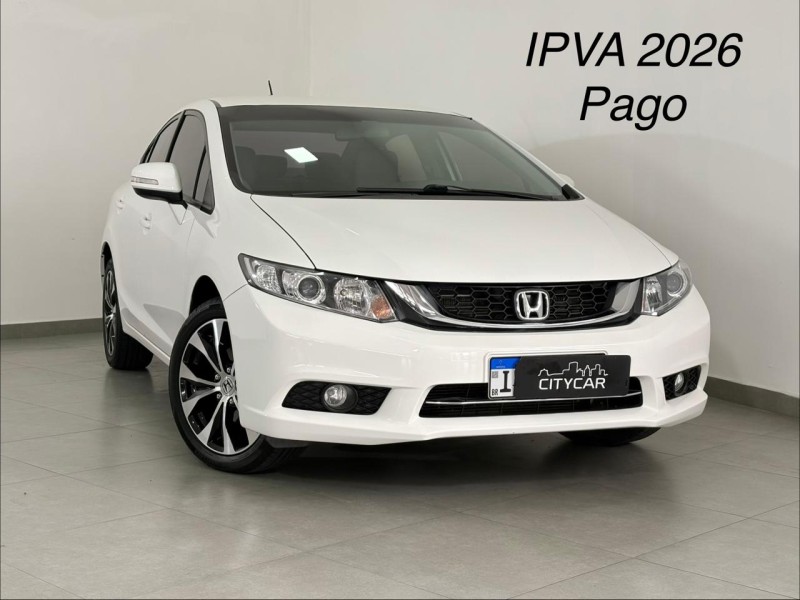 civic 2.0 lxr 16v flex 4p automatico 2016 farroupilha