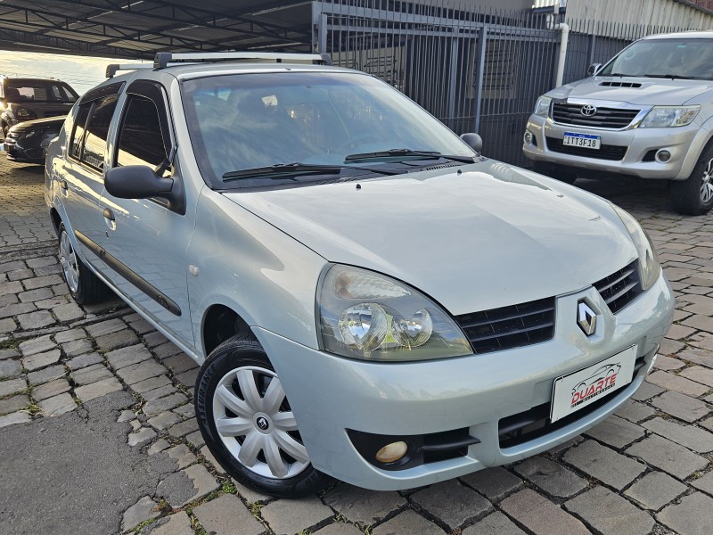 CLIO 1.6 AUTHENTIQUE SEDAN 16V FLEX 4P MANUAL - 2008 - CAXIAS DO SUL