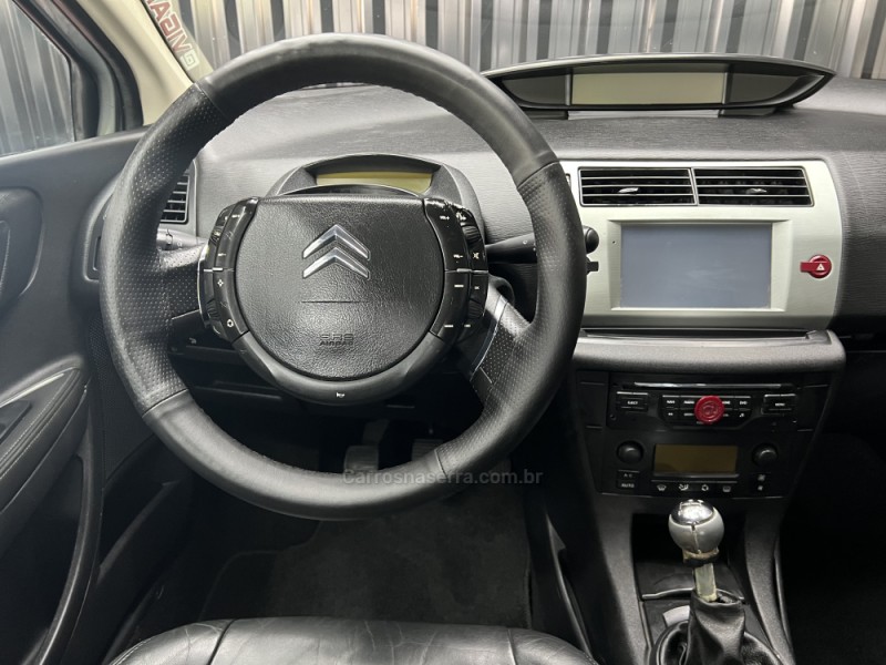 C4 2.0 EXCLUSIVE 16V FLEX 4P MANUAL - 2008 - CAXIAS DO SUL