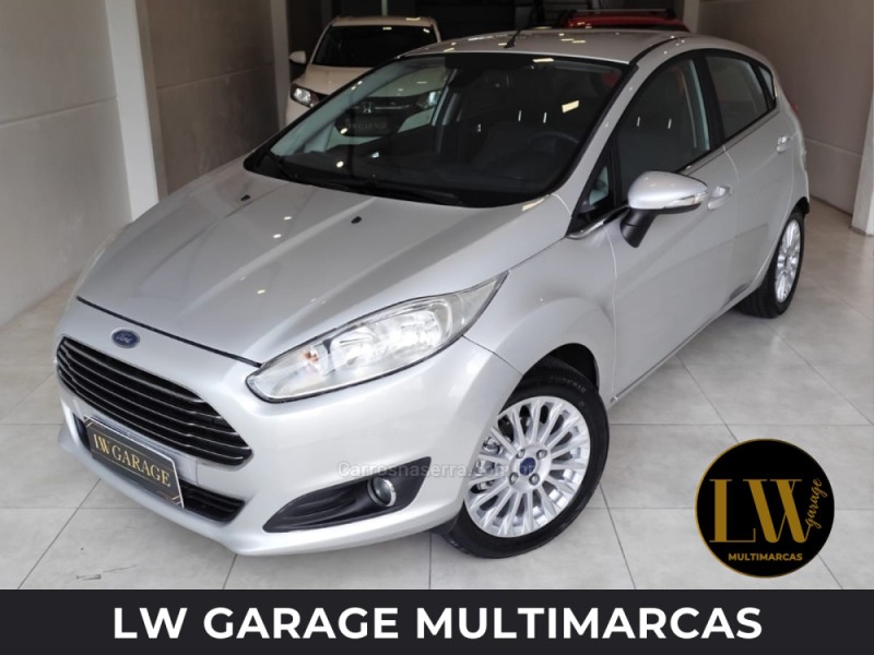 fiesta 1.6 titanium hatch 16v flex 4p automatico 2016 bento goncalves