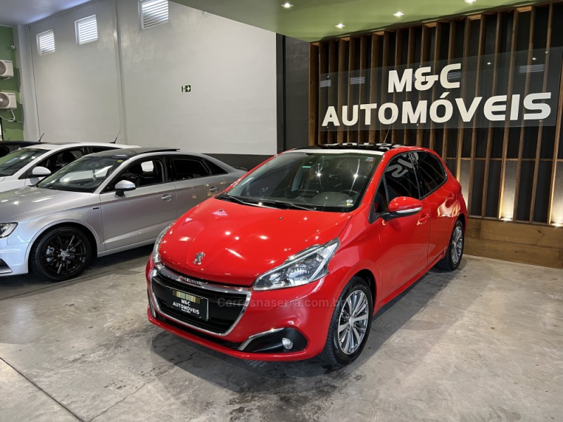 208 1.6 griffe 16v flex 4p automatico 2019 caxias do sul