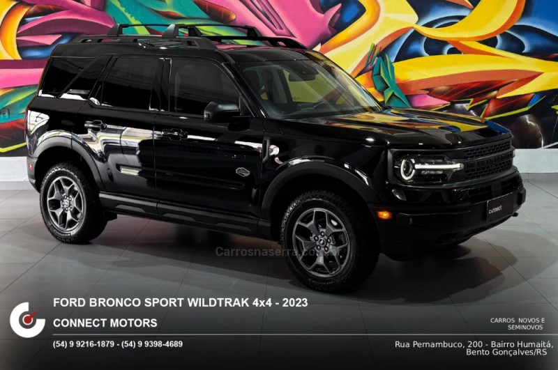 bronco 2.0 sport wildtrak ecoboost 16v turbo 4p automatica 2023 bento goncalves
