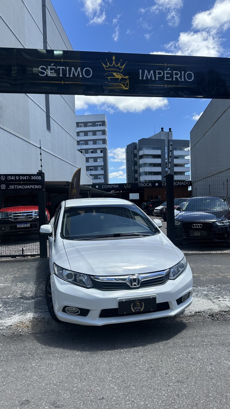 civic 1.8 lxs 16v flex 4p manual 2012 caxias do sul