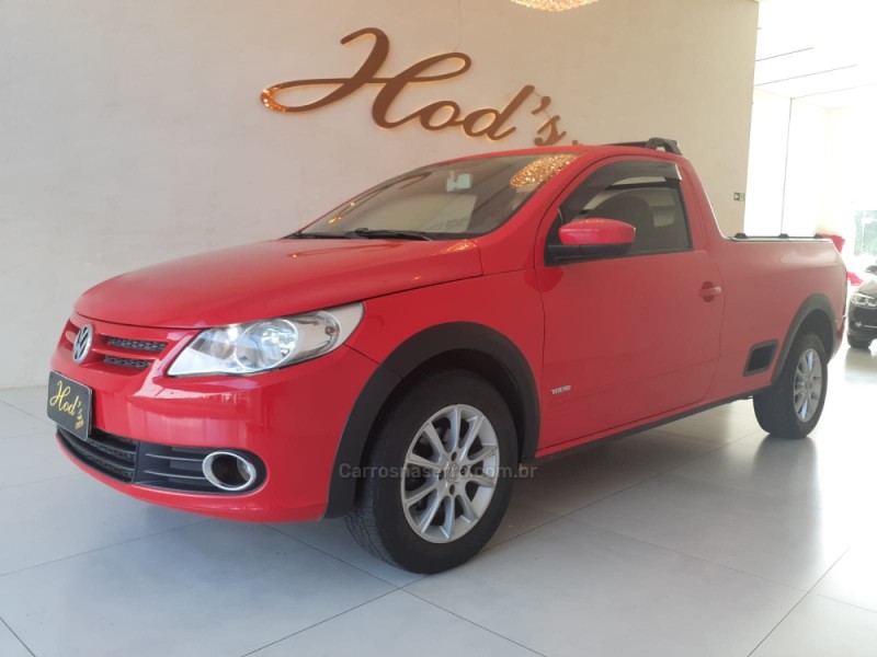 SAVEIRO 1.6 MI CS 8V FLEX 2P MANUAL G.IV - 2013 - CANELA