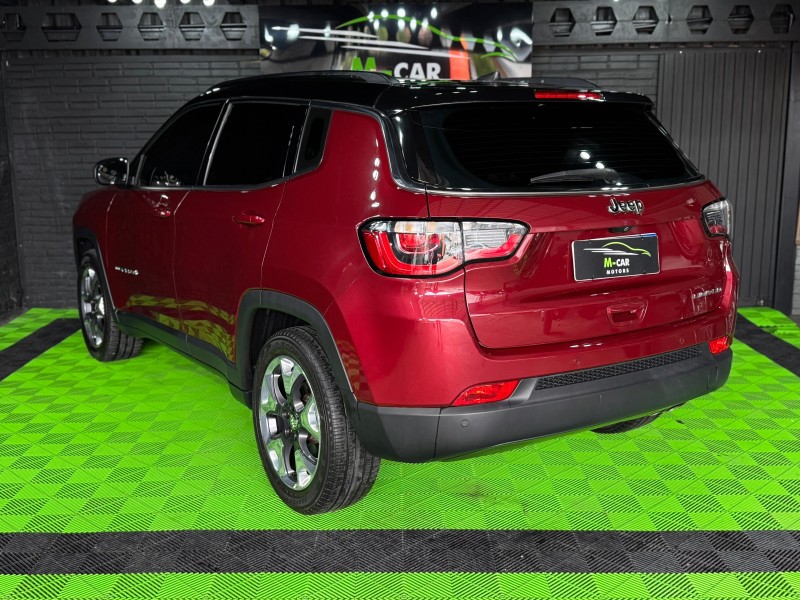 COMPASS 2.0 16V FLEX LIMITED AUTOMÁTICO - 2018 - FELIZ