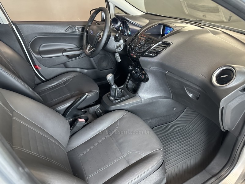 FIESTA 1.6 TITANIUM HATCH 16V FLEX 4P MANUAL - 2015 - SAPIRANGA