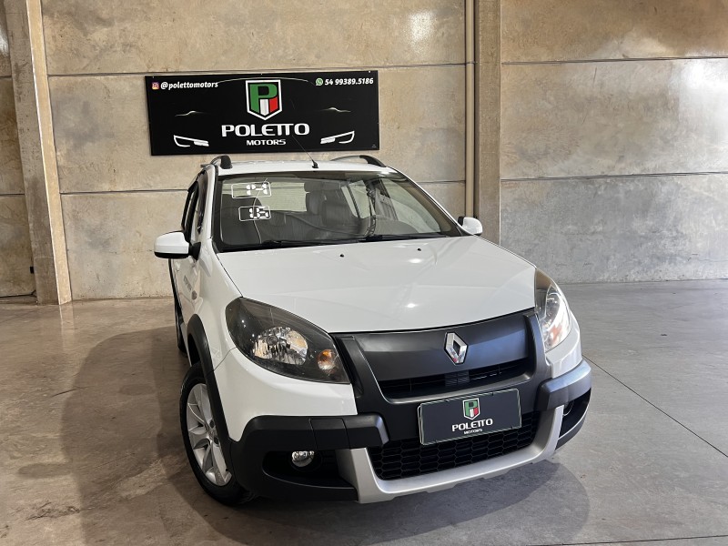 sandero 1.6 stepway 16v flex 4p automatico 2014 caxias do sul