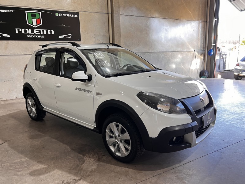 SANDERO 1.6 STEPWAY 16V FLEX 4P AUTOMÁTICO - 2014 - CAXIAS DO SUL