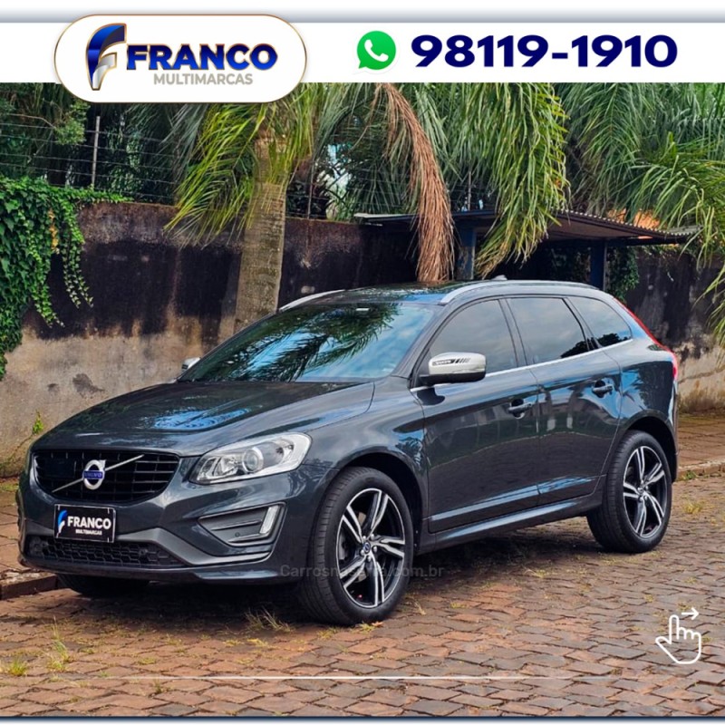 VOLVO - XC60 - 2016/2017 - Cinza - R$ 114.900,00