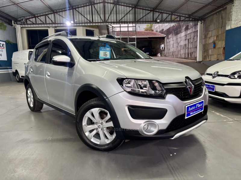 SANDERO 1.6 STEPWAY 8V FLEX 4P AUTOMATIZADO - 2016 - CAXIAS DO SUL