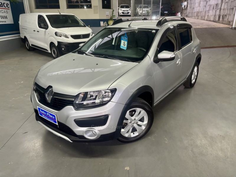 sandero 1.6 stepway 8v flex 4p automatizado 2016 caxias do sul
