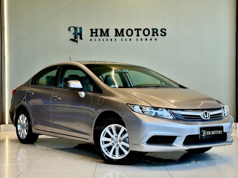 CIVIC 1.8 LXS 16V FLEX 4P AUTOMÁTICO - 2013 - CAXIAS DO SUL