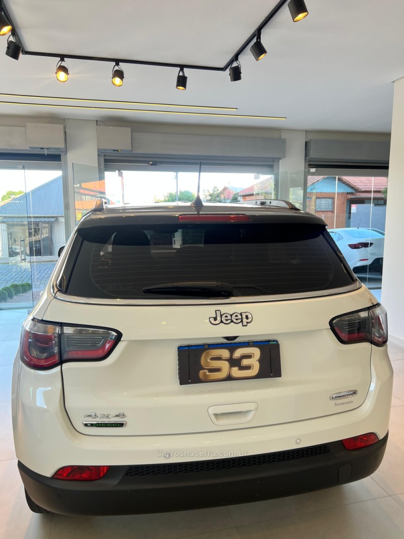 COMPASS 2.0 16V DIESEL LONGITUDE 4X4 AUTOMÁTICO - 2019 - CAXIAS DO SUL