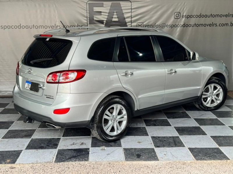 GRAND SANTA FÉ 3.3 MPFI V6 4WD GASOLINA 4P AUTOMÁTICO - 2011 - NOVA PRATA