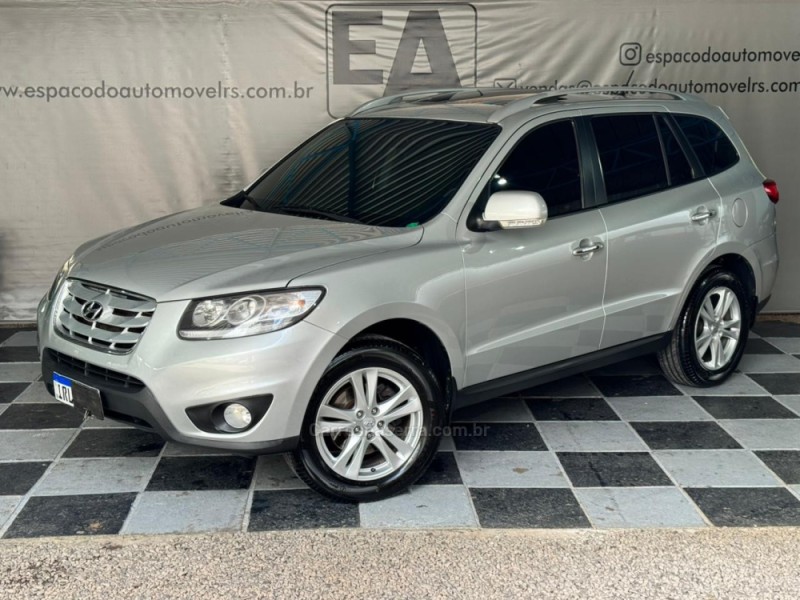 grand santa fe 3.3 mpfi v6 4wd gasolina 4p automatico 2011 nova prata